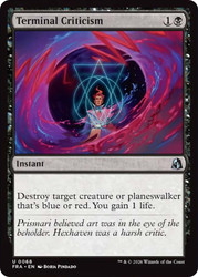 Terminal Criticism
Reality Fracture
Single
Magic: The Gathering