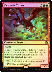 Draconic Visitor
Reality Fracture
Single
Magic: The Gathering