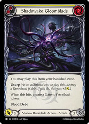Shadowake Gloomblade (Yellow)
Usurp the Shadow Throne
Single
Flesh and Blood