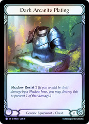 Dark Arcanite Plating
Usurp the Shadow Throne
Single
Flesh and Blood