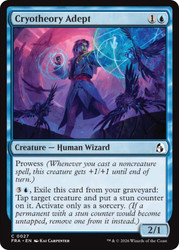 Cryotheory Adept
Reality Fracture
Single
Magic: The Gathering
