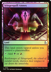 Stingerquill Annex
Reality Fracture
Single
Magic: The Gathering