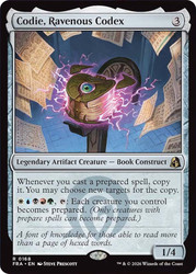 Codie, Ravenous Codex
Reality Fracture
Single
Magic: The Gathering