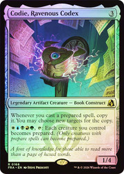 Codie, Ravenous Codex
Reality Fracture
Single
Magic: The Gathering