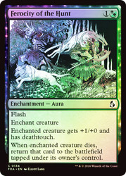 Ferocity of the Hunt
Reality Fracture
Single
Magic: The Gathering