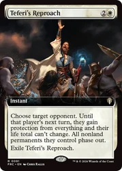 Teferi's Reproach
Reality Fracture Commander
Single
Magic: The Gathering