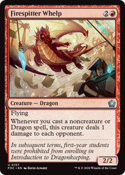 Firespitter Whelp
Foundations Commander
Single
Magic: The Gathering