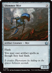 Shimmer Myr
Foundations Commander
Single
Magic: The Gathering
