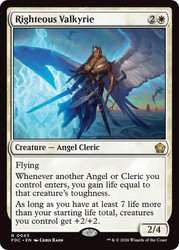 Righteous Valkyrie
Foundations Commander
Single
Magic: The Gathering