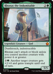 Rhonas the Indomitable
Foundations Commander
Single
Magic: The Gathering