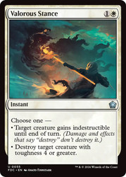 Valorous Stance
Foundations Commander
Single
Magic: The Gathering