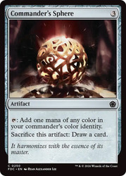 Commander's Sphere
Foundations Commander
Single
Magic: The Gathering