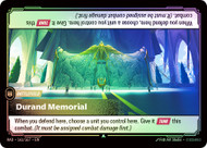 Durand Memorial
Radiance
Single
Riftbound