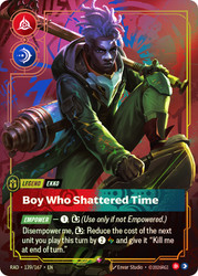 Ekko - Boy Who Shattered Time
Radiance
Single
Riftbound