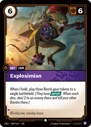Explosimian
Radiance
Single
Riftbound