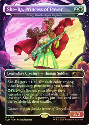 Sisay, Weatherlight Captain (She-Ra, Princess of Power) (Masters of the Universe)
Secret Lair Drop
Single
Magic: The Gathering