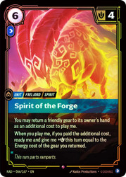 Spirit of the Forge
Radiance
Single
Riftbound