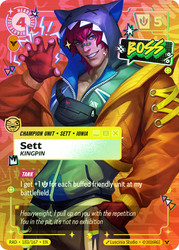Sett - Kingpin
Radiance
Single
Riftbound