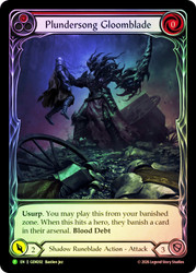 Plundersong Gloomblade (GEM Pack)
GEM Pack
Single
Flesh and Blood