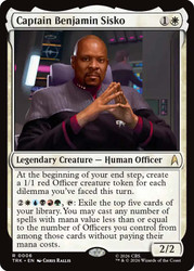 Captain Benjamin Sisko
Star Trek
Single
Magic: The Gathering