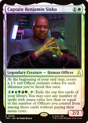 Captain Benjamin Sisko
Star Trek
Single
Magic: The Gathering
