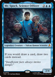 Mr. Spock, Science Officer
Star Trek
Single
Magic: The Gathering