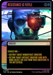 Resistance Is Futile
Star Trek
Single
Magic: The Gathering