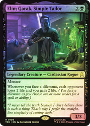 Elim Garak, Simple Tailor
Star Trek
Single
Magic: The Gathering