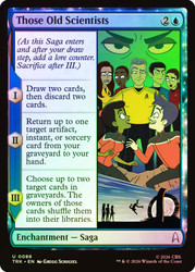 Those Old Scientists
Star Trek
Single
Magic: The Gathering