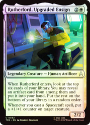 Rutherford, Upgraded Ensign
Star Trek
Single
Magic: The Gathering