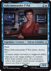Subcommander T'Pol
Star Trek
Single
Magic: The Gathering