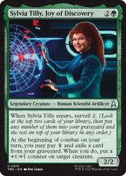 Sylvia Tilly, Joy of Discovery
Star Trek
Single
Magic: The Gathering
