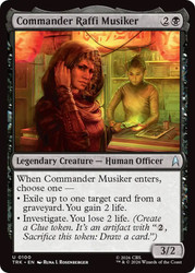 Commander Raffi Musiker
Star Trek
Single
Magic: The Gathering