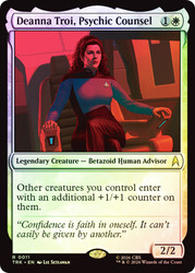 Deanna Troi, Psychic Counsel
Star Trek
Single
Magic: The Gathering