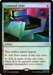 Command Chair
Star Trek Commander
Single
Magic: The Gathering