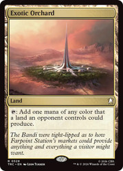 Exotic Orchard
Star Trek Commander
Single
Magic: The Gathering