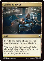 Command Tower
Star Trek Commander
Single
Magic: The Gathering