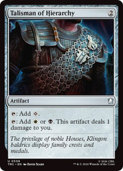 Talisman of Hierarchy
Star Trek Commander
Single
Magic: The Gathering