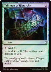 Talisman of Hierarchy
Star Trek Commander
Single
Magic: The Gathering