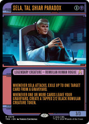 Sela, Tal Shiar Paradox
Star Trek
Single
Magic: The Gathering