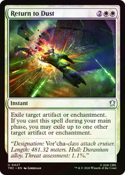 Return to Dust
Star Trek Commander
Single
Magic: The Gathering