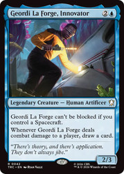 Geordi La Forge, Innovator
Star Trek Commander
Single
Magic: The Gathering