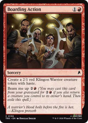 Boarding Action
Star Trek
Single
Magic: The Gathering