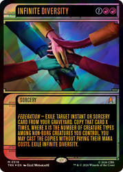 Infinite Diversity
Star Trek
Single
Magic: The Gathering