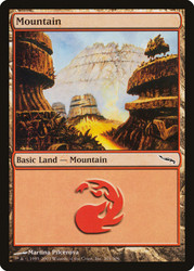 Mountain (#301)\nMirrodin\nSingle\nMagic The Gathering