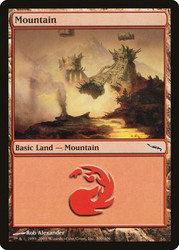 Mountain (#300)\nMirrodin\nSingle\nMagic The Gathering