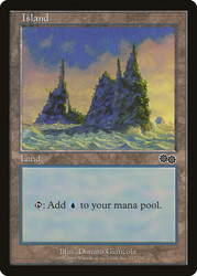 Island (#337)\nUrza's Saga\nSingle\nMagic The Gathering