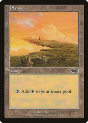 Plains (#333)\nUrza's Saga\nSingle\nMagic The Gathering