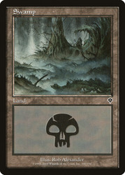 Swamp (#340)\nInvasion\nSingle\nMagic The Gathering