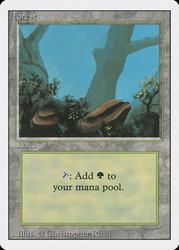 Forest (B)\n3rd Edition/Revised\nSingle\nMagic The Gathering